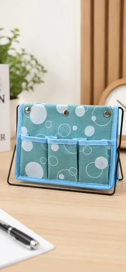 استند پارچه ای لوازم آرایشی