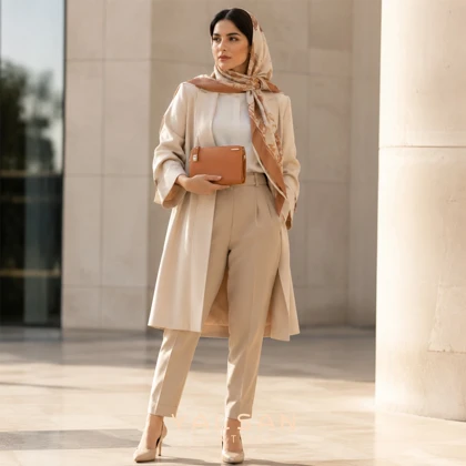 کیف دوشی و دستی چرم یلسان مدل آیسل کد 015-BF