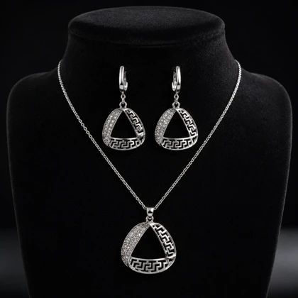 نیم ست ژوپینگnxu197گالری زیورآلات آوآرین