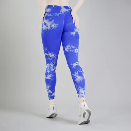 لگ سیملس ورزشی زنانه مدل 4B0118 آبی