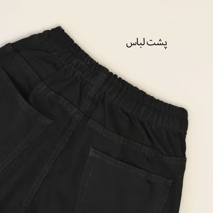 شلوار جین نیم بگ 8001473