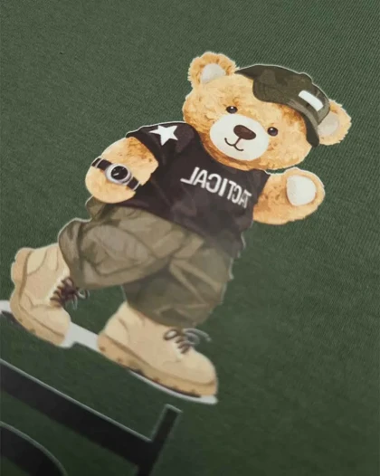 ست لباس راحتی پسرانه سیلکا طرحArmy