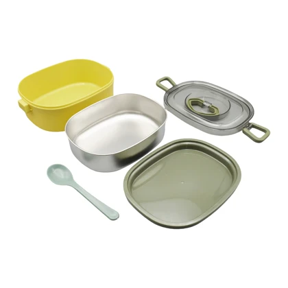 ظرف غذا استیل شینیچی هیروما مدل HMJP ظرفیت 1 لیتر