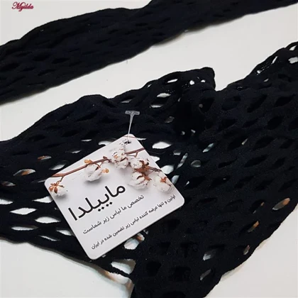 بادی فانتزی مدل فیشنت کد 4855-65580 رنگ مشکی