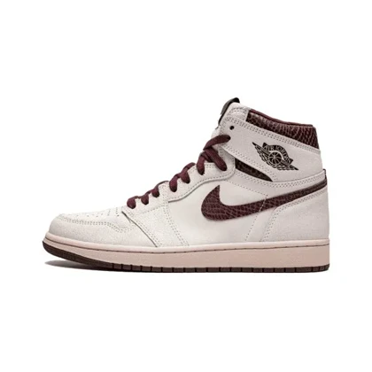 کفش نایک ایر جردن وان ساق‌دار امامنیر کرم قهوه‌ای Nike Air Jordan 1 High A Ma Maniére Cream Brown