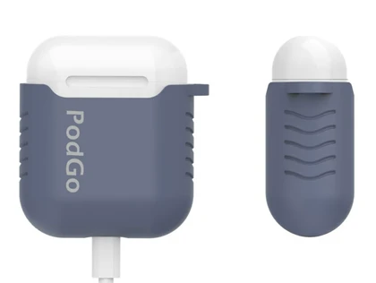 کاور سیلیکونی ایرپاد آها استایل AhaStyle PodGo Silicone Keychain Case Apple AirPods