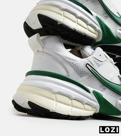 کفش کتانی مردانه و زنانه سفید سبز Nike cushlon