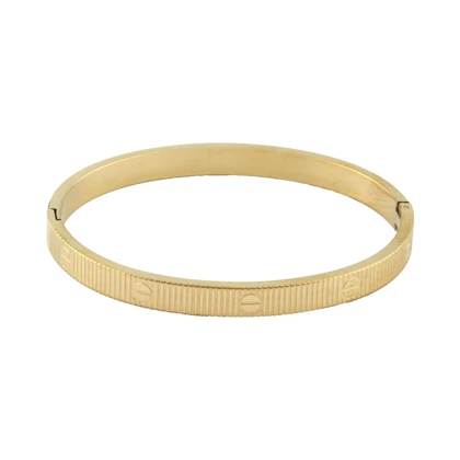 دستبند زنانه طرح بنگل مدل کارتیه خطی