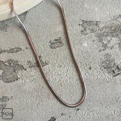 گردنبند نقره مردانه ماری کد 0251244