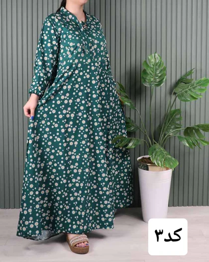 پیراهن کلوش بابونه 7062