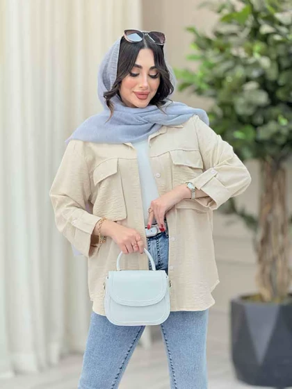 مانتو جیب پاکتی طنین