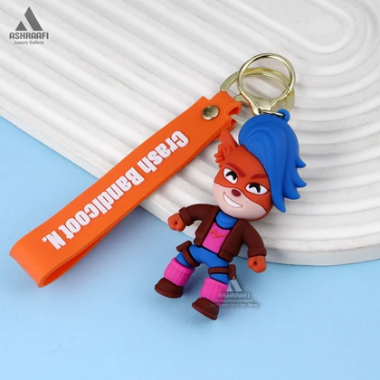 جاکلیدی طرح کراش Crash Bandicoot Keychain