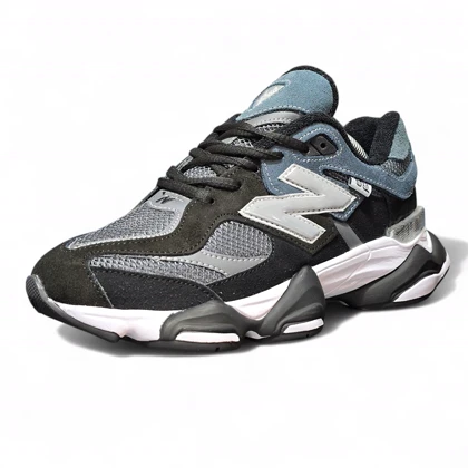 نیوبالانس 9060 مشکی طوسی-طوسی سیر