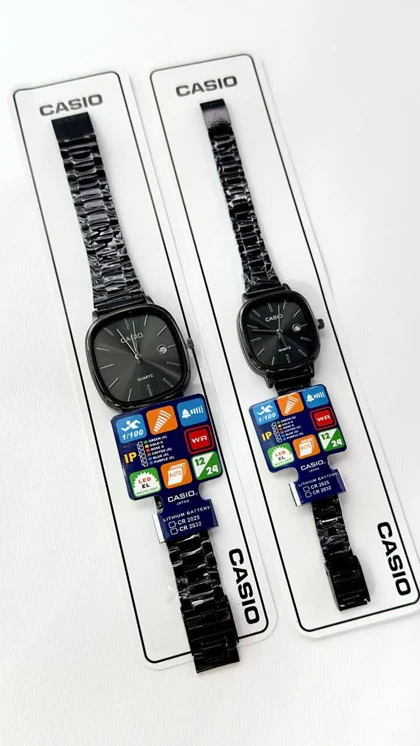 ساعت کاسیواولدمانی مردانه فول مشکی