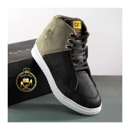 نیم بوت کتانی ساق‌دار مردانه Timberland_Gray
