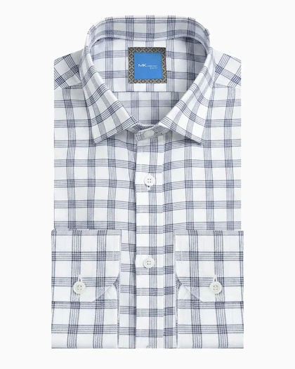 پیراهن مردانه چهارخانه کد 1819