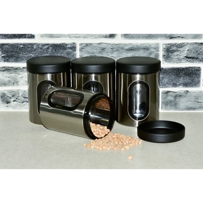 بانکه استیل یونیک 1 لیتر مدل پنجره دار کد 5970