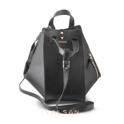 کیف دوشی و دستی زنانه چرم یلسان مدل لیان کد 047-MC