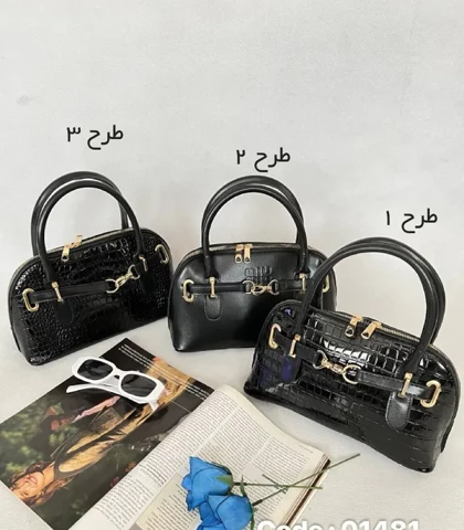 کیف زنانه مشکی مدل هیوا