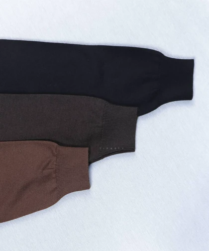 یقه اسکی مردانه ساده و بافت 0254