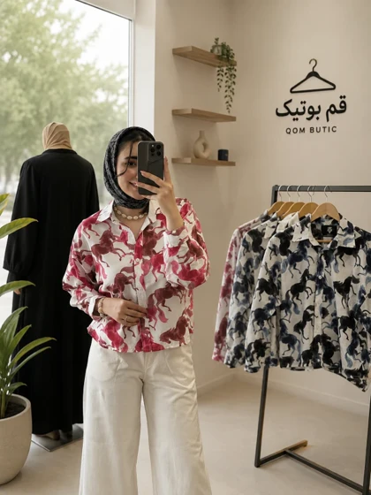 شومیز اسبی_1109