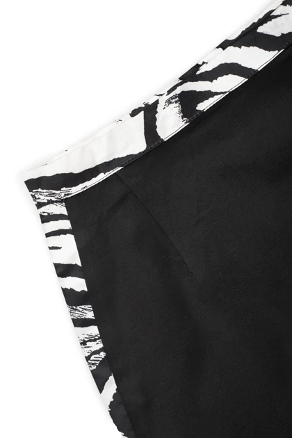 دامن ساتن - 9740