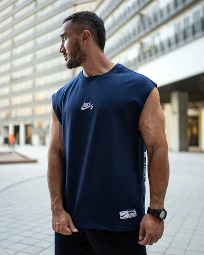 رکابی ورزشی وست NIKE 98 آبی