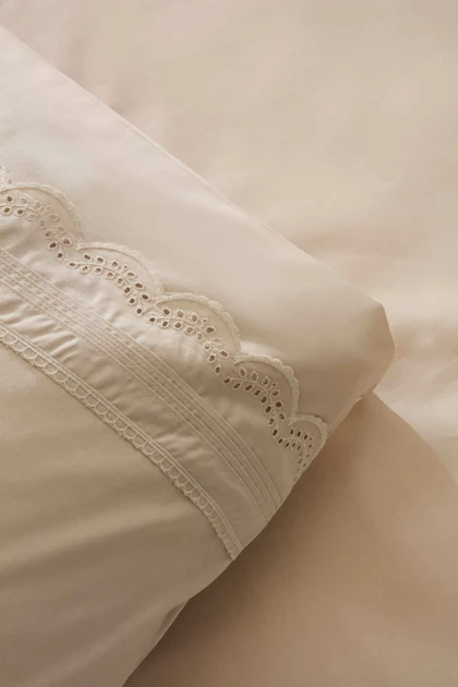سرویس روتختی دو نفره Karaca Home مدل Ovelin پنبه پلی‌استر