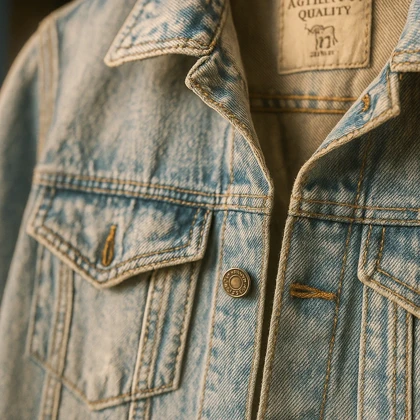 کت جین یخی سنگشو قواره باکسی کد KYSOD19 استایل گرم برای روزهای سرد