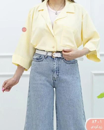 شومیز کوتاه رویسا 8401