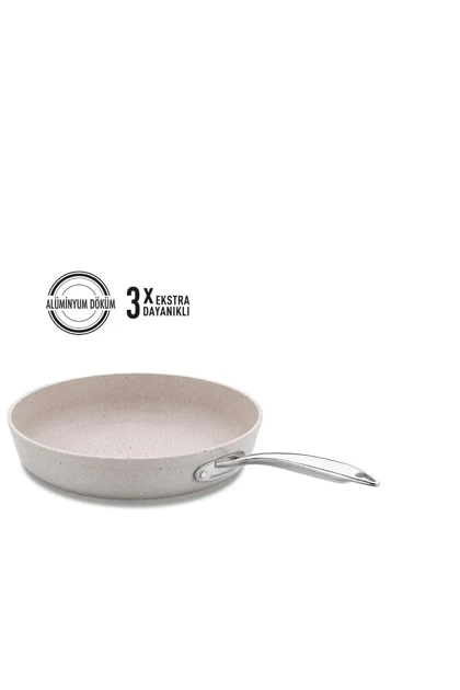 تابه سرخ‌کردنی KORKMAZ مدل Granita A1266 - کرم