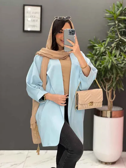 مانتو مازراتی کتی یقه آمریکایی