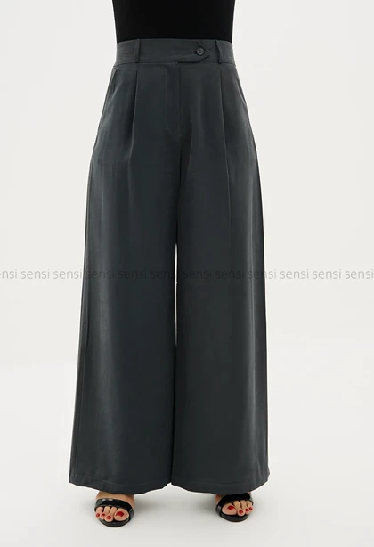 شلوار بگ قاپک سیلک کد1005284