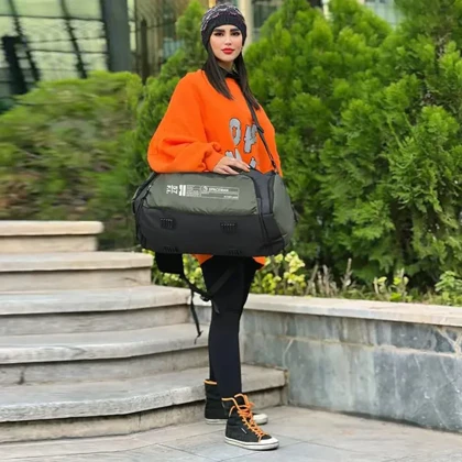 ساک ورزشی 55 لیتری مدل MISCELLANEOUS - SPACE MAN 10016 قابل تبدل به کوله