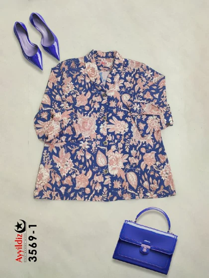 شومیز مجلسی ترند زنانه سایز بزرگ کد 3569