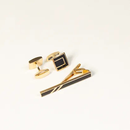 ست دکمه سر دست و گیر کروات