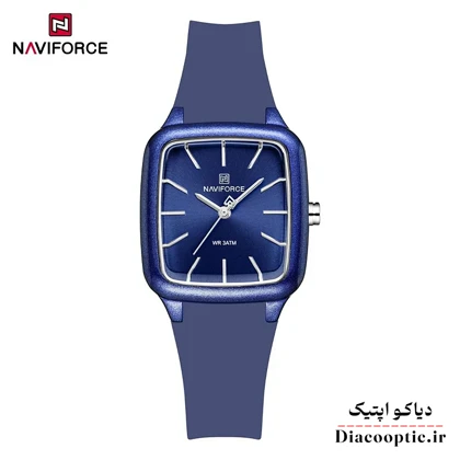 ساعت مچی زنانه برند نیوی فورس مدل Do-NAVIFORCE 5055 بند رابر
