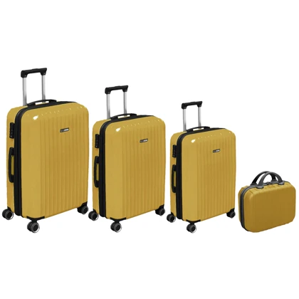 ست چمدان فوروارد مدل FORWARD - FCLT818PLUS پلاس سری چهار عددی ( کیف آرایشی هدیه )