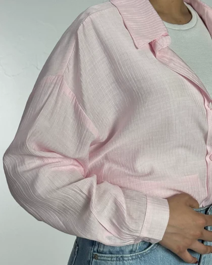 شومیز شیشه ای طرح دار کد 500532