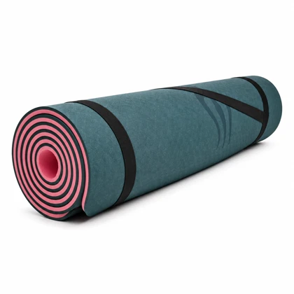 مت یوگا 8 میل TPE خط‌دار در 8 رنگ شناسه 10100715