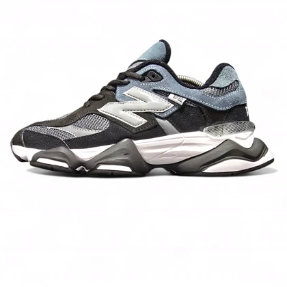 نیوبالانس 9060 مشکی طوسی-طوسی سیر