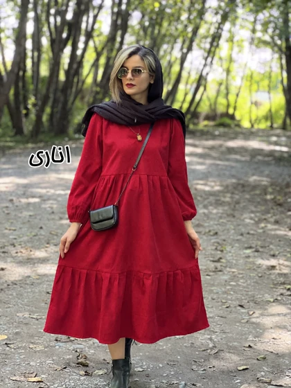 پیراهن مانتویی مهردخت