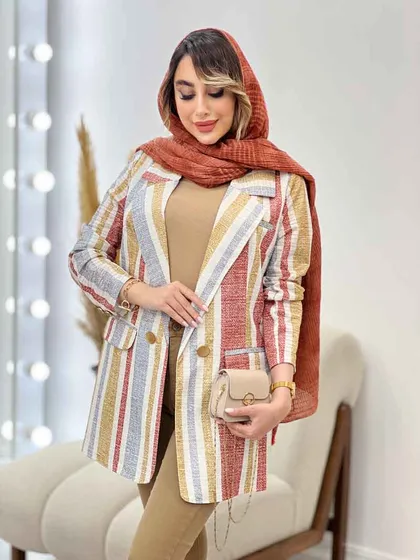 مانتو دو جیب نما کژال