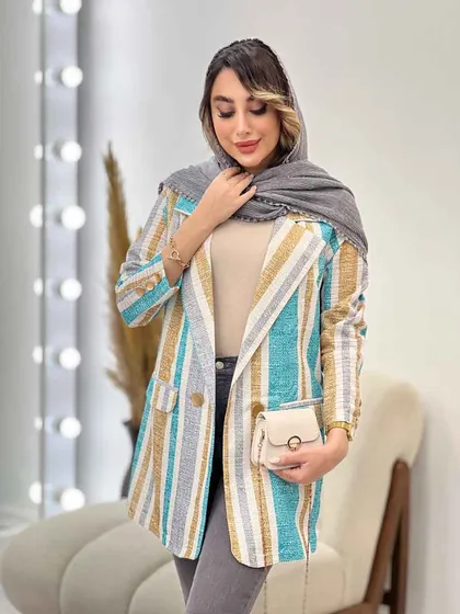 مانتو دو جیب نما کژال
