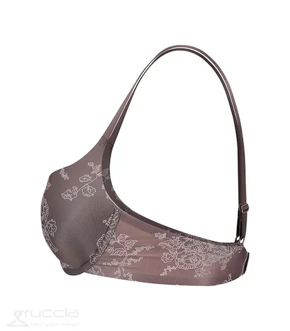 سوتین Neev نیو استرچ براق کد 2024 شکلاتی Brown