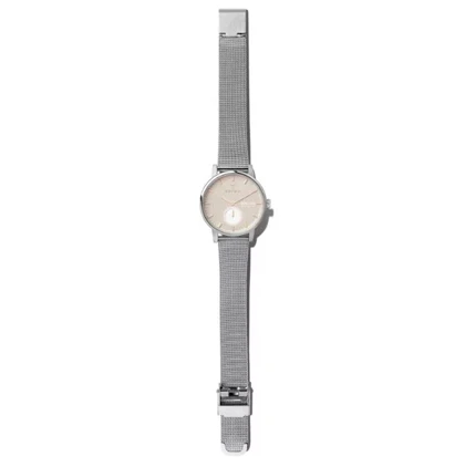 ساعت مچی عقربه ای زنانه تریوا مدل Blush Svalan -Stainless Steel
