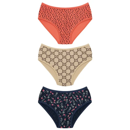 شورت زنانه اما مدل 5412-4045 بسته 3 عددی