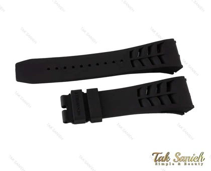 بند ساعت ریچاردمیل مشکی پیچی RichardMille-Strap-5077-G