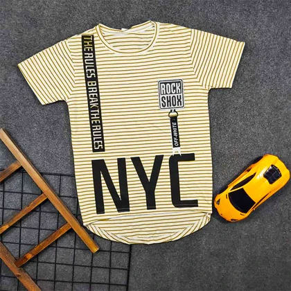 تیشرت پسرانه راه راه NYC