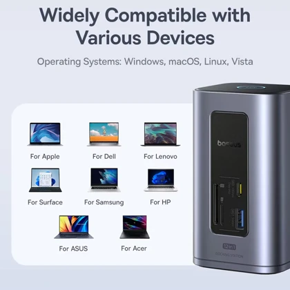 پاور استیشن 100 وات باسئوس Baseus مدل OH198